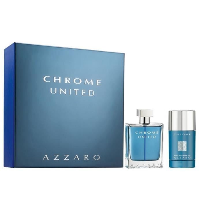 Azzaro Chrome United, Barbati, Set: Apa de toaleta 50 ml