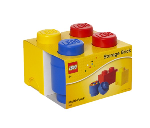 Set 3 cutii depozitare LEGO, 40140001, 4+ ani