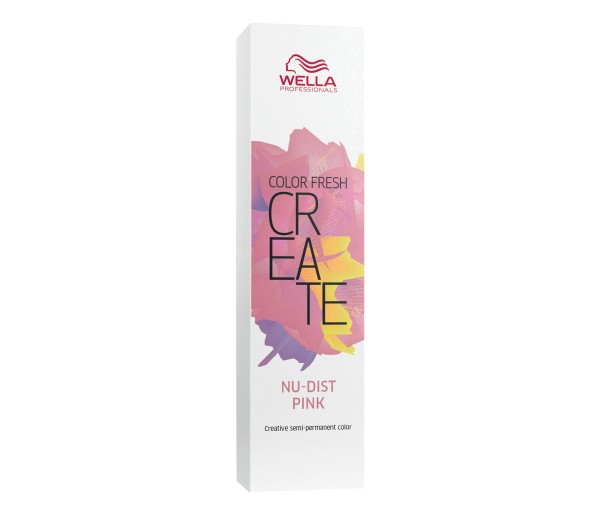 Vopsea semipermanenta Wella Professionals Color Fresh Create Nu-Dist Pink, 60 ml