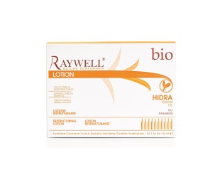 Set tratament pentru par Raywell Bio Nature Hidra Restructuring, Par si scalp uscat, 10x10 ml 8055349248530