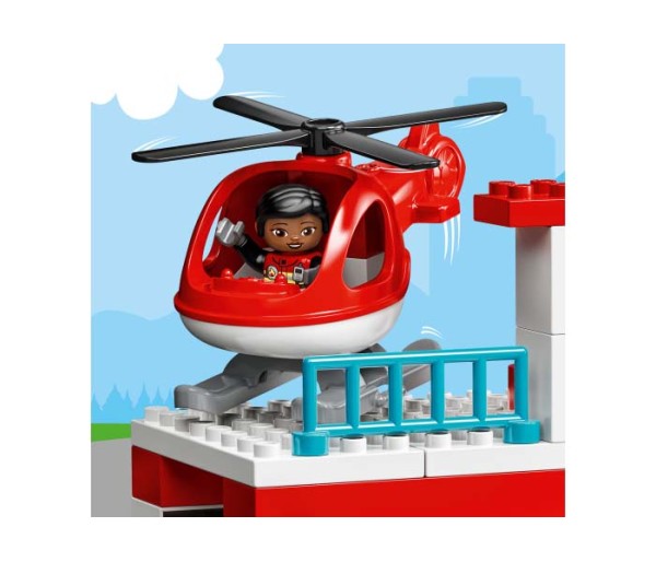 Statie de Pompieri si elicopter, 2+ ani