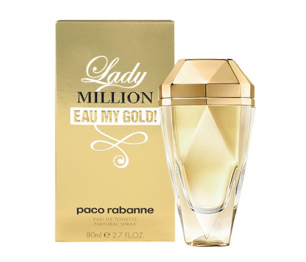 Lady Million Eau My Gold!, Femei, Apa de toaleta, 80 ml