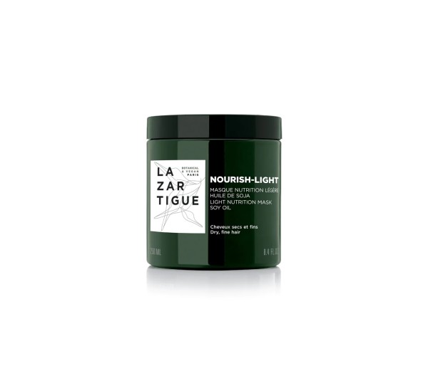 Masca pentru par Lazartigue Nourish-Light, Par uscat/fin, 250 ml