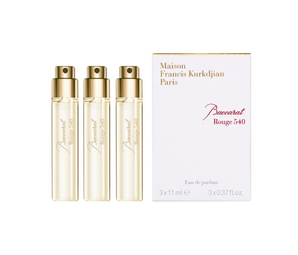 Baccarat Rouge 540, Unisex, Set: Apa de parfum 3 x 11 ml