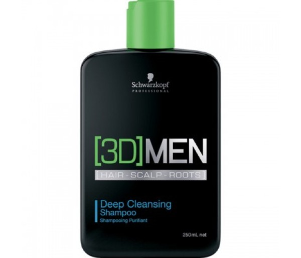 [3D]MEN Deep Cleansing, Sampon de curatare, 250 ml
