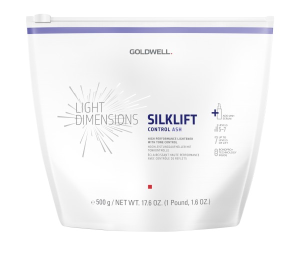 Pudra decoloranta Goldwell Silk Lift Light Dimensions Control Ash, 500 gr