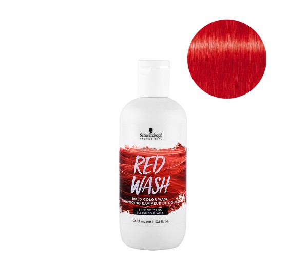Sampon nuantator Schwarzkopf Bold Color Wash Red, 300 ml