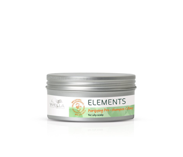 Crema pentru scalp Wella Professionals Elements Puryfing Pre Shampoo, 225 ml