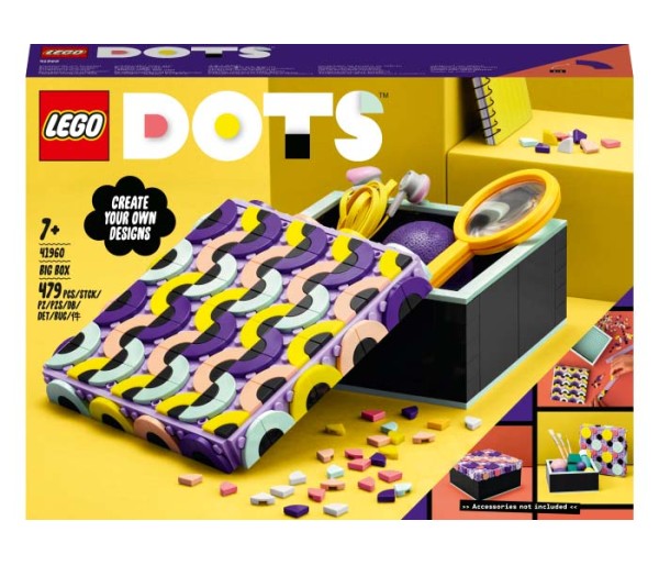 LEGO DOTS Big Box, 7+ ani