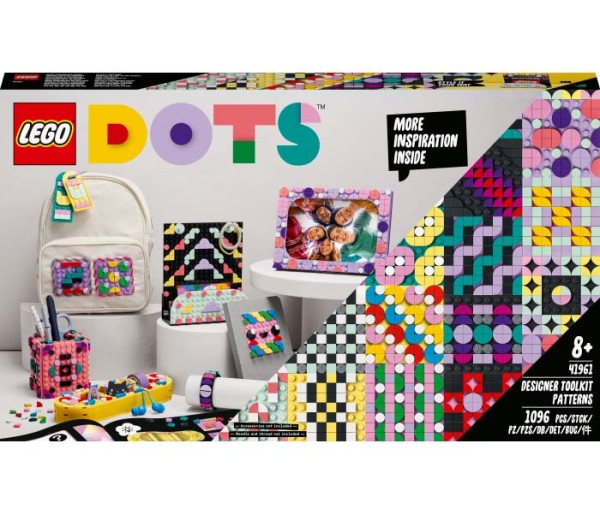Kit de design LEGO DOTS modele, 8+ ani