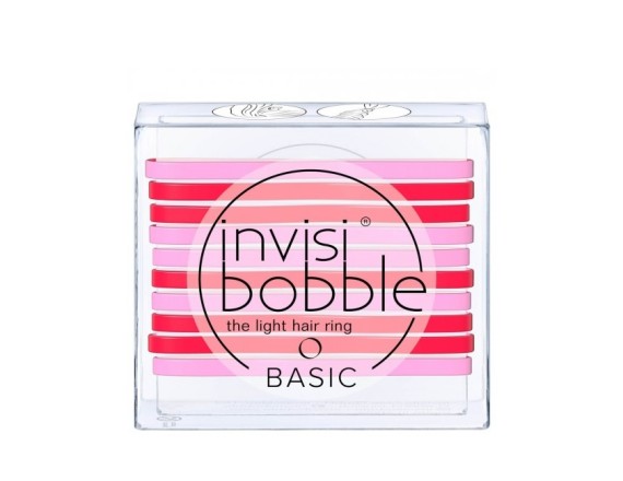 Elastic pentru par InvisiBobble Basic Jelly Twist, 10 buc 4260285378799