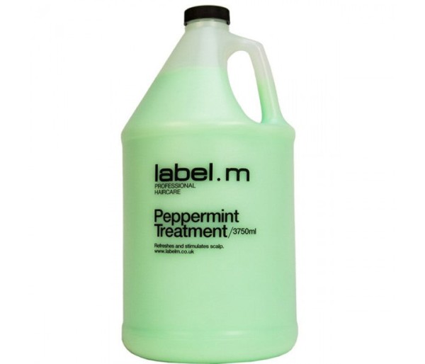 Tratament pentru par Label.M Peppermint, Toate tipurile de par, 3750 ml