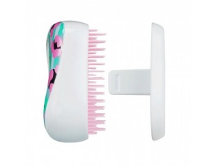 Perie pentru par Tangle Teezer Compact Styler Smooth & Shine Digital Skin Pink Aqua, Roz Albastru 5060630044916