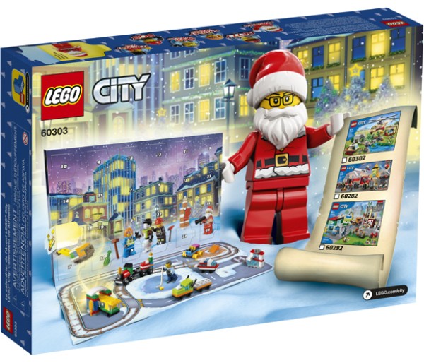 Calendar de Craciun LEGO City, 5+ ani