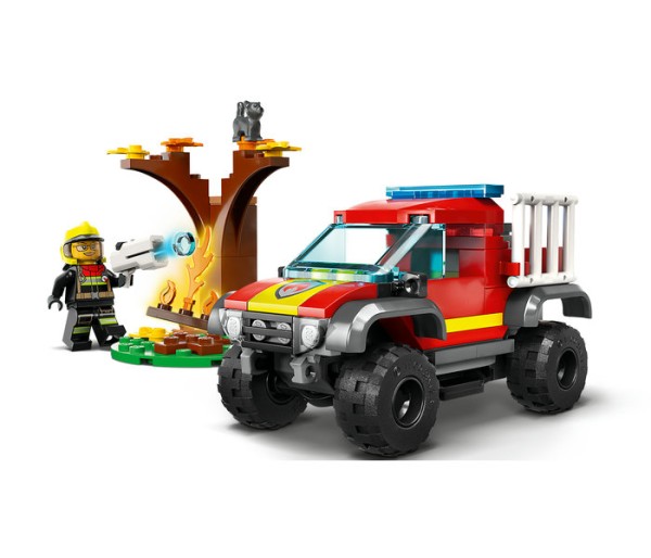 Masina de pompieri 4x4, 5+ ani