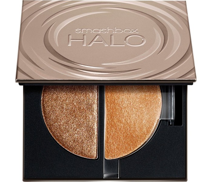 Halo Glow Highlighter Duo, Iluminator, Nuanta Golden Bronze, 5 g