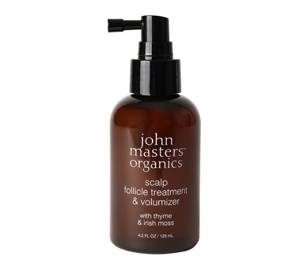 Tratament pentru par si scalp John Masters Organics Thyme & Irish Moss, Par fin/rar/tratat chimic, 125 ml
