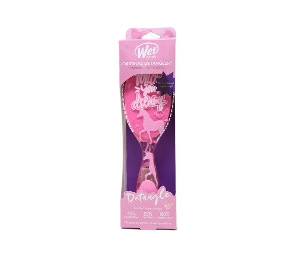 Perie pentru par Wet Brush Original Detangle Professional Pink Unicorn