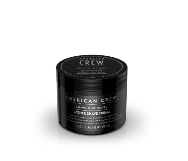 Crema pentru ras American Crew Shaving Skincare Lather, 250 ml