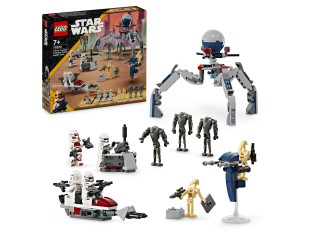 Pachet de lupta: Clone Trooper si droid de lupta, 7+ ani 5702017584317