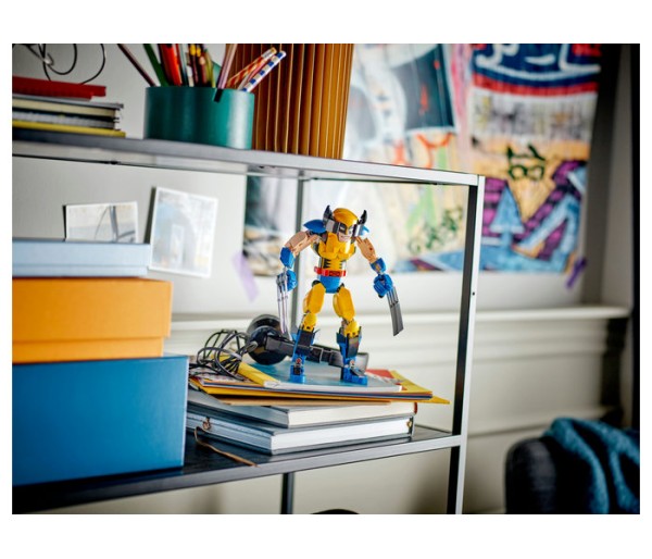 Figurina de constructie Wolverine, 8+ ani