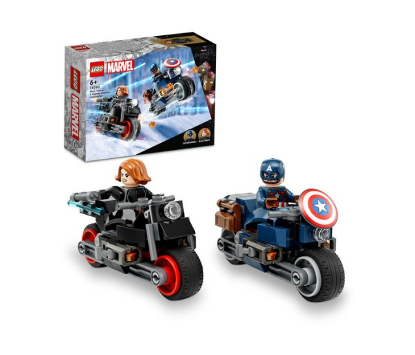 Motocicletele lui Black Widow si Captain America, 6+ ani