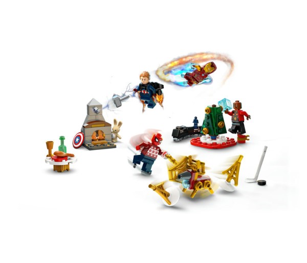 Calendar de Craciun LEGO Marvel Super Heroes, 7+ ani