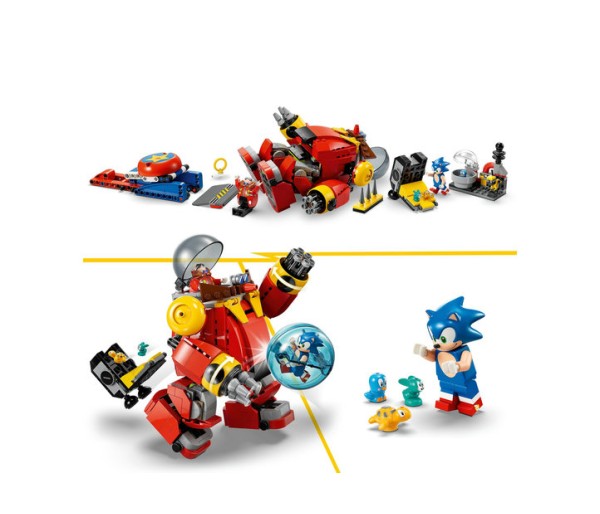 Sonic vs. Robotul Death Egg al Dr. Eggman, 8+ ani