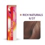 Vopsea semipermanenta Wella Professionals Color Touch 6/37, Blond Inchis Castaniu Auriu, 60 ml