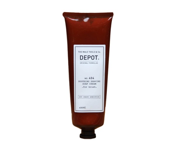 Crema pentru barbierit Depot 400 Shave Specifics No.404 Soothing Soap Cream, 400 ml