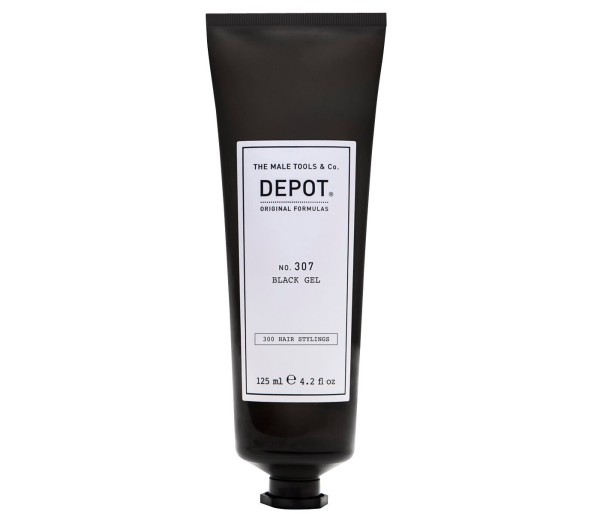 Gel pentru par Depot 300 Hair Styling No.307 Black, 125 ml