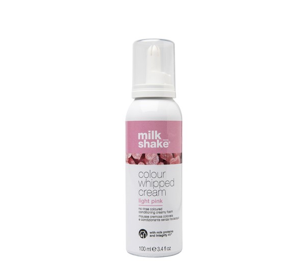Spuma nuantatoare Milk Shake Colour Whipped Cream Light Pink, 100 ml