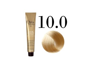 Vopsea permanenta Oro Therapy Color Keratin 10.0 Blonde Platinum, 100 ml 8032947864324