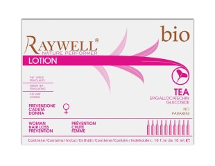 Set tratament pentru par Raywell Bio Nature Woman Hair Loss Prevention, Toate tipurile de par, 10x10 ml 8055349242675
