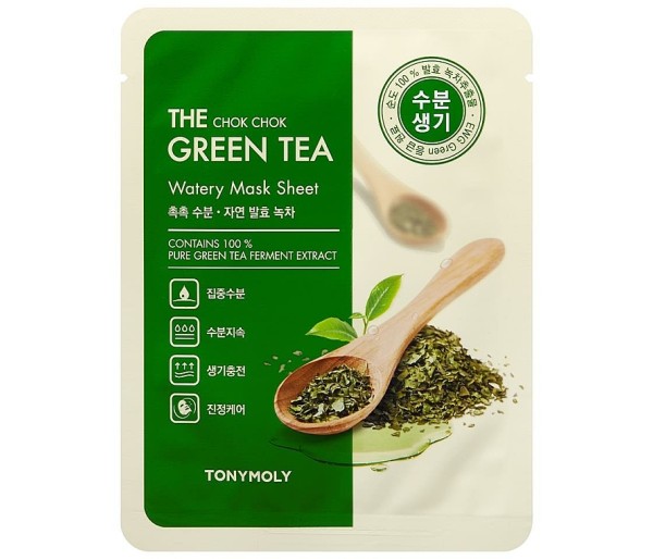 The Chok Chok Green Tea, Masca pentru hidratare, 20 g