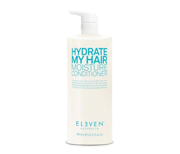 Balsam pentru par Eleven Australia Hydrate My Hair Moisture, Par uscat/deteriorat, 960 ml