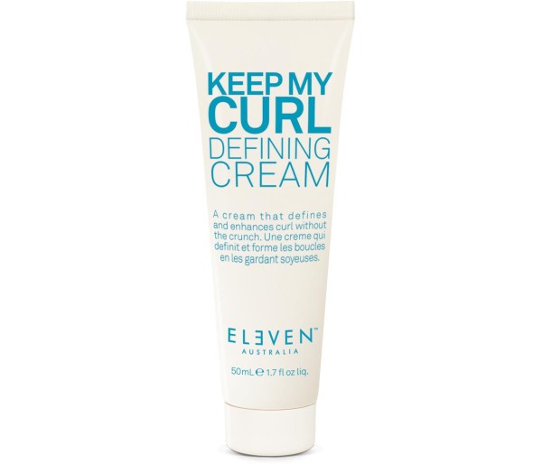 Crema pentru par Eleven Australia Keep My Curl Defining, Par cret/ondulat, 50 ml