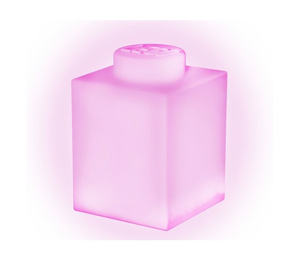 Lampa Caramida LEGO roz, 6+ ani