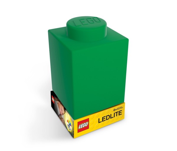 Lampa Caramida LEGO verde, 6+ ani