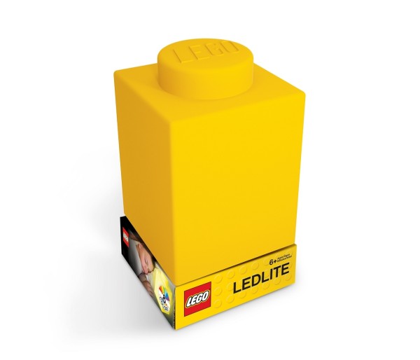 Lampa Caramida LEGO galbena, 6+ ani