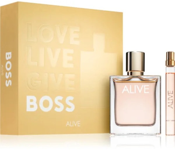 Set Alive, Femei: Apa de parfum, 80 ml + Apa de parfum, 10 ml