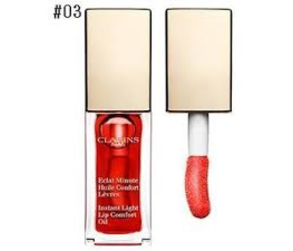 Balsam de buze Clarins Instant Light Lip Comfort Oil No.03 Redberry, 7 ml
