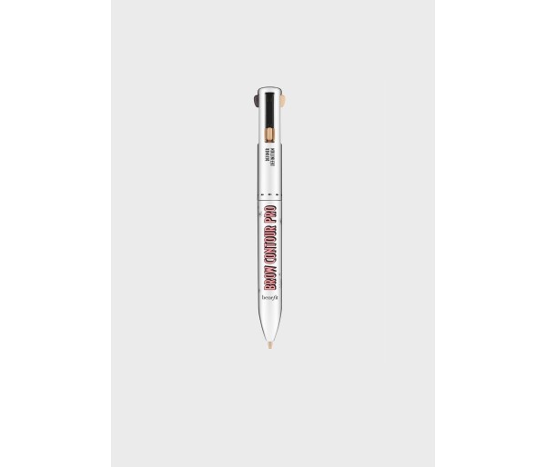 Brow Contour Pro, Creion pentru conturarea sprancenelor, 02 Brown/Light, 4 x 0.1 g