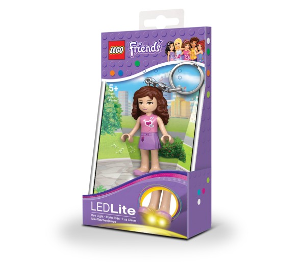 Breloc cu lanterna LEGO Friends Olivia, LGL-KE22O