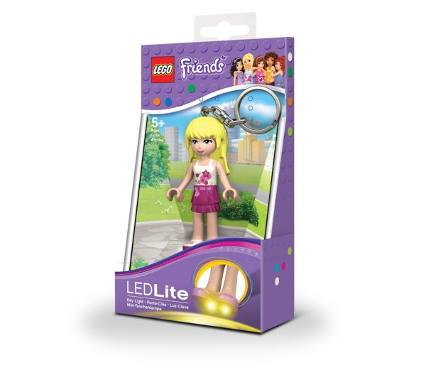 Breloc cu lanterna LEGO Friends Stephanie, LGL-KE22S
