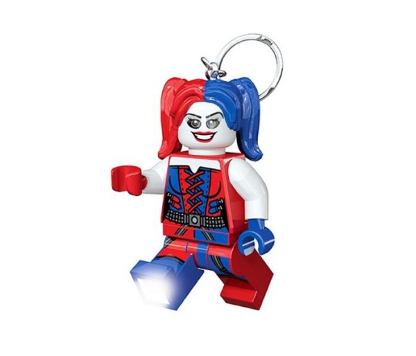 Breloc cu lanterna LEGO Harley Quinn, LGL-KE99, 4+ ani