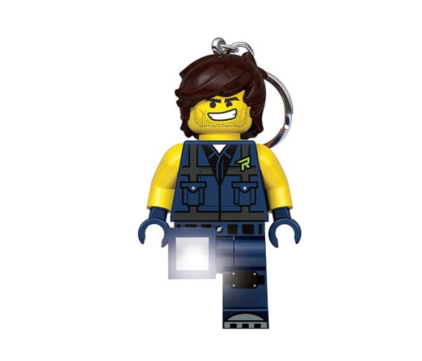 Breloc cu lanterna LEGO Movie 2 Captain Rex, LGL-KE152