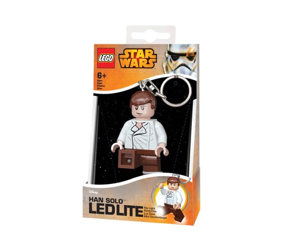 Breloc cu lanterna LEGO Star Wars Han Solo, LGL-KE82, 4+ ani