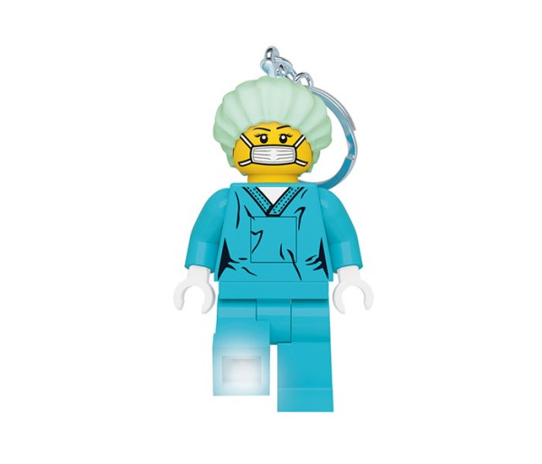 Breloc cu LED LEGO Chirurg, 6+ ani