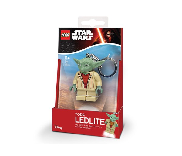 Breloc cu LED LEGO Star Wars Yoda, 6+ ani